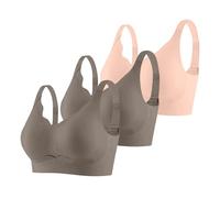Soutien Gorge Sans Armature Push Up - Ensemble De Soutiens Gorge De Sport Sans Coutures Pour Femme Soutien Gorge De Sport RéGlable IdéAl Pour Les Loisirs Et L'EntraîNement à La Maison Toutes Saisons