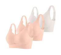 Soutien Gorge Sans Armature Push Up - Ensemble De Soutiens Gorge De Sport Sans Coutures Pour Femme Soutien Gorge De Sport RéGlable IdéAl Pour Les Loisirs Et L'EntraîNement à La Maison Toutes Saisons