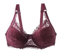 Soutien Gorge sans Armature, Soutien Gorge sans Armature Reglable Allaitement Dentelle Minimisant Brassiere Bandeau Femme Lot de Coton Sport Fines Bretelles Soutif Noir 80D Brassière Maintien