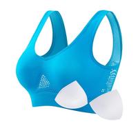 Soutien Gorge sans Armature Soutien Gorge sans Complexe Brassière Sport Femme Invisible Push Up Brassiere Dentelle sous Vetements Feminins Fermeture Devant Adhésif Grande Taille Dos Nu Coton