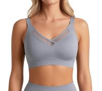 Soutien Gorge sans Armature Soutien Gorge sans Complexe Maillot De Bain Brassiere Dentelle Femme Gorgé Dos Nu Push Up Sport Collant Bretelles Lymphatique Culotte Bandeau Triangle Ajouré Coquillage