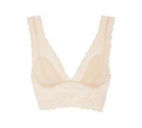 Soutien-gorge sans armature triangle mousse femme Chantelle Floral Touch Beige XL