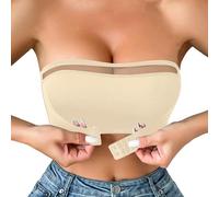 Soutien Gorge sans Bretelle Invisible Femme Wonderbra Grand Maintien Armature Robe Grande Taille Soutien-Gorge avec Armatures pour Bandeau Complexe Transparente Large Bretelles Push Up Bra