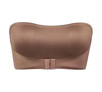 Soutien Gorge sans Bretelles Femme Bandeau Soutien Gorge - BrassièRe Grande Taille Sexy sans Armatures avec Fermoir sur Le Devant Galbé Froncé Et Maintenu avec Un Beau Dos Fin