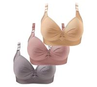 Soutien-Gorge sans Complexe Bustier Seamless Et XL pour Grande Taille Armature avec Coussinets Amovibles Rembourré Et Camisole Style Bliss Et Bien-Être Soutien Gorge de Sport Maintien Fort