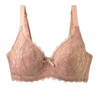 Soutien Gorge sans Complexe Femme, Soutien-Gorge Push-Up EuropéEn en Dentelle avec Armatures pour Une Coupe Confortable Et Mise en Valeur