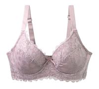 Soutien Gorge sans Complexe Femme, Soutien-Gorge Push-Up EuropéEn en Dentelle avec Armatures pour Une Coupe Confortable Et Mise en Valeur