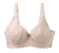 Soutien Gorge sans Complexe Femme, Soutien-Gorge Push-Up EuropéEn en Dentelle avec Armatures pour Une Coupe Confortable Et Mise en Valeur