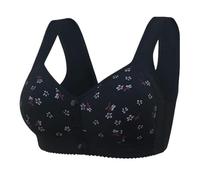 Soutien Gorge sans Complexe Soutien Gorge Brassiere Femme Soutien Gorge Ouvert Devant sans Armature Glamorise Lot Soutien Gorge Femme Soutien Gorge, Noir, 44