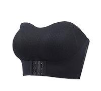 Soutien-gorge sans couture pour femme, beauté, coussinets de poitrine, soutien-gorge, sous-vêtements de sport quotidiens, ensemble de fitness pour femme, Noir , M