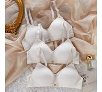 Soutien-gorge sans couture sans fil pour adolescentes, soutien-gorge confortable pour les filles en développement, soutien-gorge polyvalent 9Y,10Y,14Y,11Y,12Y,13Y,16Y,15YUnicoloreÉtoffe