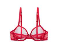 Soutien-Gorge Sexy Non doublé, Maille Transparente Ultra-Mince, Non doublé, Anneau en Acier, Soutien-Gorge en Dentelle Transparente