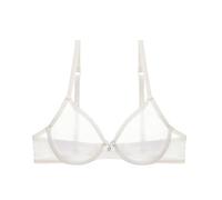 Soutien-Gorge Sexy Non doublé, Maille Transparente Ultra-Mince, Non doublé, Anneau en Acier, Soutien-Gorge en Dentelle Transparente