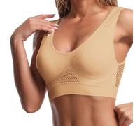 Soutien-Gorge Sport Femme Grande Taille Impact Élevé Sans Armature Non Rembourré Brassière Maintien Fort Sous-Vêtements De Sport
