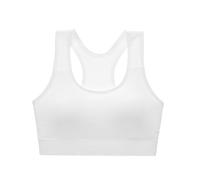 Soutien Gorge Sport Femme Push Up Rembourré Gathering Non Ring Sports Back Yoga Bra Large Breasts Show Small Bra Running Fitness Shockproof Tank Top Soutien-Gorges Emboitant Freebra (White,One Size)
