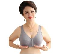 Soutien Gorge Sport Femme Soutien-Gorge À Couverture Complète Grande Taille for Femmes avec Fermeture Éclair, Extensible Et Respirant Brassière pour Fitness Yoga(G,38/85)