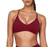Soutien Gorge Sport Femme, Soutien-Gorge de Sport Polyvalent à Dos croisé avec Coussinets Amovibles pour Un Maintien Confortable et Une Coupe sans Coutures idéale Yoga et Fitness