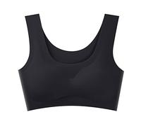 Soutien Gorge Sport Femme Soutiens-Gorge de Sport Femme en Soie Glace Minces pour Femmes D'Entraînement Course Yoga Beauté Confortable avec Coussinets Amovibles Légers avec Armature -Gorges Ouvert