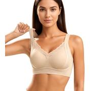 Soutien Gorge Sport Fermeture Devant Invisible Transparente 85a Post Promo Extra Noire 75c Jolie Teleshopping Lilas Resille Auto Surf Tétons Beaux Aisselle Mere Coutures