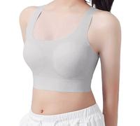 Soutien Gorge Sport Fille Soutien Gorge Grande Taille, BrassièRe sans Armature Respirant avec Bretelles ÉLastiques Larges Doux Quotidien Basique Style Classicque