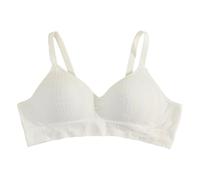 Soutien Gorge Sport Fille Soutien Gorge Push Up, BrassièRe Grande Taille LéGer sans Coutures Bretelles RéGlables Classique pour Le Quotidien Et L'éCole Respirant Basique