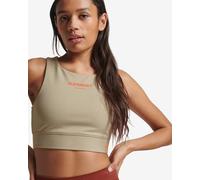Soutien-gorge Superdry Code Core Sport beige orange femme - L