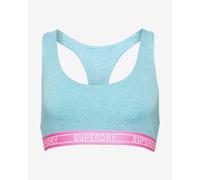 Soutien-gorge Superdry Organic Cotton bleu turquoise rose - XXS