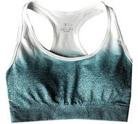 Soutien-Gorge Suspendu Teinture Antichoc-Type De Gilet Sous-Vêtements Fitness Yoga Running Soutien-Gorge De Sport Bar Vert L