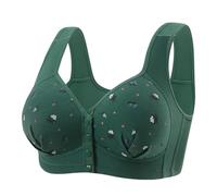 Soutien-gorge T-shirt sans armatures pour un maintien ultime et un confort absolu toute la journée sous-vêtement sans coutures offrant une couvrance totale et un port discret sous vos (Green, 40)