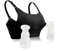 Soutien-gorge tire-lait mains libres pour pompage des tire-lait réglable, noir, taille L