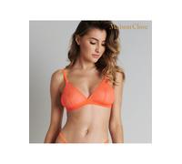 Soutien-Gorge Triangle Corps à Corps Néon Orange Fluo