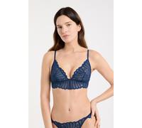 Soutien-gorge triangle en dentelle - Etreinte - S - Marine - Femme - Etam