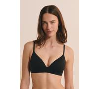 Soutien-gorge triangle sans armature en microfibre - Pure Invisible - 95B - Noir - Femme - Etam
