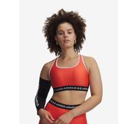 Soutien-gorge Under Armour Crossback Mid orange noir - M