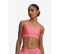 Soutien-gorge Under Armour Crossback Mid rose chewing-gum - XS