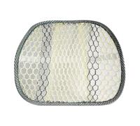 Soutien lombaire en maille, dossier en maille | Support de siège de chaise ergonomique respirant en soie glacée,Coussin de siège de soutien dorsal robuste, soutien lombaire de voiture doux pour un con