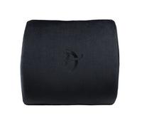 Arozzi Oreiller de Soutien Lombaire en Mousse à mémoire de Forme soulage Les maux de Dos et la Fatigue après de Longues périodes de Travail ou de Jeu - Noir