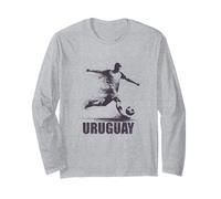 Soutien National de la célébration de l'Uruguay 2026 Manche Longue