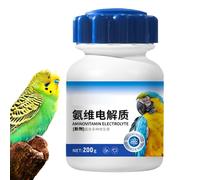 Soutien nutritionnel - Complément alimentaire pour la régénération - 200 g - Poudre nutritive naturelle pour l'équilibre digestif - Énergie - Développement des oiseaux - Fournitures pour animaux de