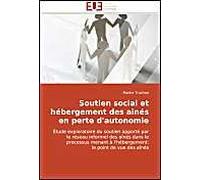 Soutien Social Et Hébergement Des Aînés En Perte D'autonomie