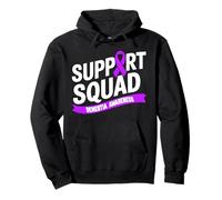 Soutien Squad Sensibilisation à la maladie d'Alzheimer pour hommes et femmes Sweat à Capuche