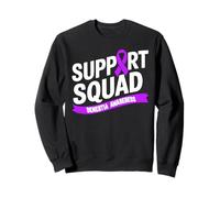 Soutien Squad Sensibilisation à la maladie d'Alzheimer pour hommes et femmes Sweatshirt