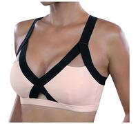 Soutiens-Gorge De Sport Femme Femmes Fitness Belle Chaude Sexy Yoga Soutien-Gorge Prise arrière téléphone Portable Poche Yoga Soutien-Gorge de Sport(XL)