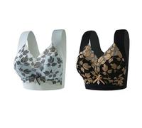 Soutiens-Gorge de Sport Push up Brassiere Sport Grand Maintien Débardeur de pour Femme avec Seins Montrant Un Soutien-Gorge Petite Taille,sans Armatures en Dentelle Rétrécissant La Brassière