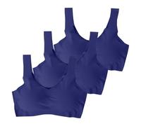 Soutiens-Gorge de Sport Push up Rembourré Brassiere Sport Grand Maintien Soutien-Gorge de Ice Gather pour Femme,Grande Taille,pour Course À Pied,Yoga,Sous-Vêtements Balconnet Brassière Grossesse Coton