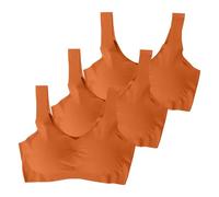 Soutiens-Gorge de Sport Push up Rembourré Brassiere Sport Grand Maintien Soutien-Gorge de Ice Gather pour Femme,Grande Taille,pour Course À Pied,Yoga,Sous-Vêtements Balconnet Brassière Grossesse Coton