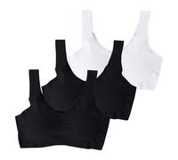 Soutiens-Gorge de Sport Push up Rembourré Brassiere Sport Grand Maintien Soutien-Gorge de Ice Gather pour Femme,Grande Taille,pour Course À Pied,Yoga,Sous-Vêtements Balconnet Brassière Grossesse Coton