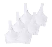 Soutiens-Gorge de Sport Push up Rembourré Brassiere Sport Grand Maintien Soutien-Gorge de Ice Gather pour Femme,Grande Taille,pour Course À Pied,Yoga,Sous-Vêtements Balconnet Brassière Grossesse Coton