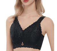 Soutiens-Gorge en Dentelle Ultra Douce pour Femmes Couverture complète Pas d’Armatures Soutien-Gorge Grande Taille, Soutien-Gorge Confort de Levage pour Un Usage Quotidien.