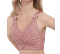 Soutiens-Gorge en Dentelle Ultra Douce pour Femmes Couverture complète Pas d’Armatures Soutien-Gorge Grande Taille, Soutien-Gorge Confort de Levage pour Un Usage Quotidien.